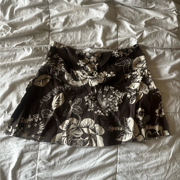 Floral Mini Skirt - Picture 1 of 1